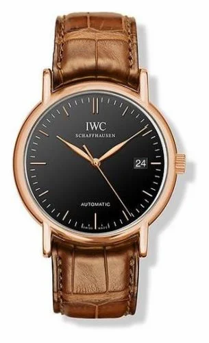 IWC Portofino Automatic / Rose Gold / Black / Strap IW3533-26 (IW353326)